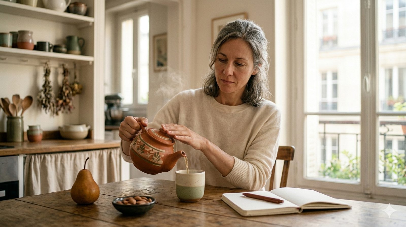 Cuisine française paisible — protocole Métabolisme 40+