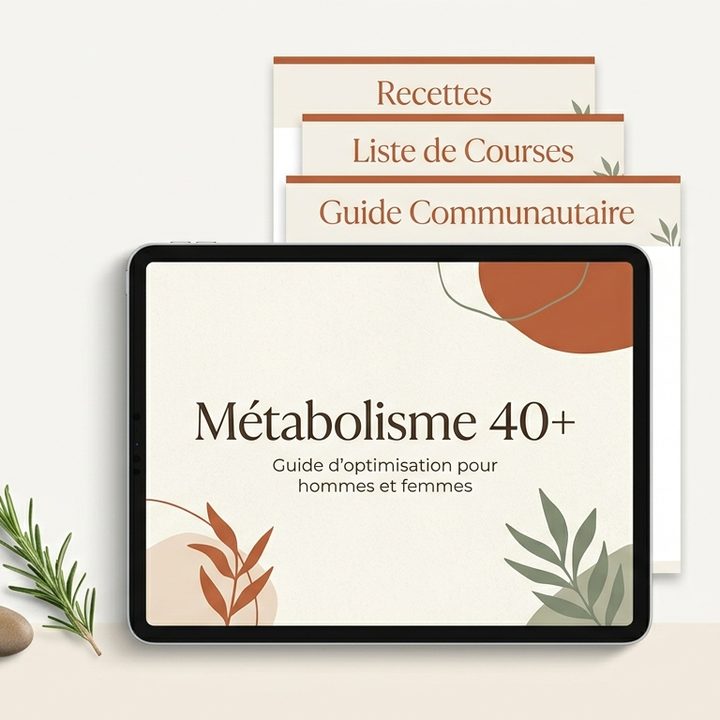 Programme Métabolisme 40+ — guide, recettes et bonus